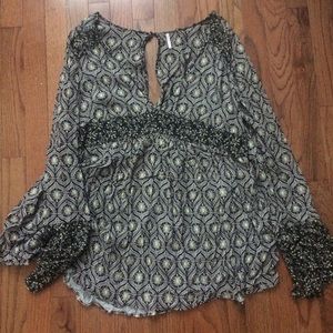Free People Bell Sleeve Tunic